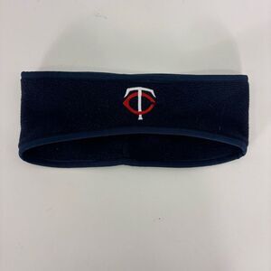 Minnesota Twins Navy Blue Fleece Winter Headband Women's